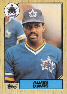 1987 Topps Baseball Alvin Davis #235