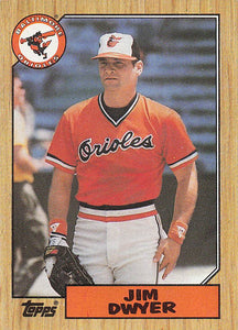 1987 Topps Baseball Jim Dwyer #246