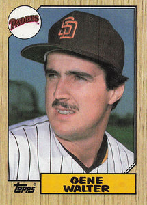 1987 Topps Baseball Gene Walter #248