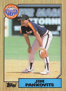 1987 Topps Baseball Jim Pankovits #249