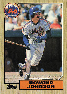 1987 Topps Baseball Howard Johnson #267