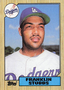 1987 Topps Baseball Franklin Stubbs #292