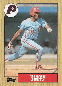 1987 Topps Baseball Steve Jeltz #294