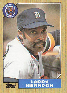 1987 Topps Baseball Larry Herndon #298