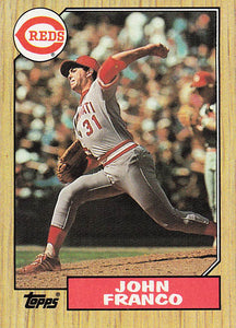 1987 Topps Baseball John Franco #305