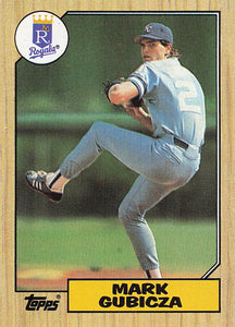 1987 Topps Baseball Mark Gubicza #326