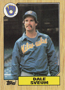 1987 Topps Baseball Dave Sveum #327