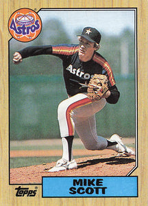 1987 Topps Baseball Mike Scott #330