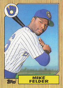 1987 Topps Baseball Mike Felder #352