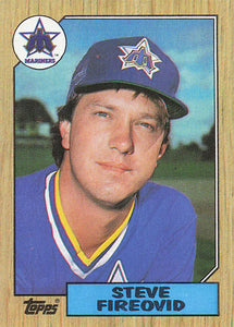 1987 Topps Baseball Steve Fireovid #357