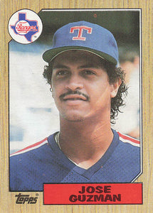 1987 Topps Baseball Jose Guzman #363