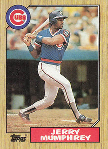 1987 Topps Baseball Jerry Mumphrey #372
