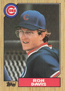 1987 Topps Baseball Ron Davis #383