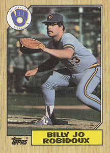 1987 Topps Baseball Billy Joe Robidoux #401