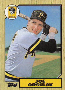 1987 Topps Baseball Joe Orsulak #414