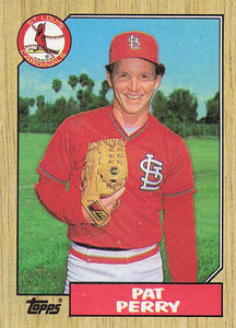 1987 Topps Baseball Pat Perry #417