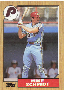 1987 Topps Baseball Mike Schmidt #430