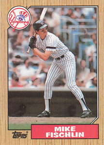 1987 Topps Baseball Mike Fischlin #434