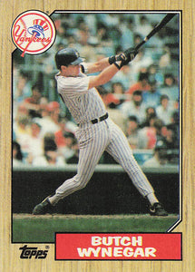 1987 Topps Baseball Butch Wynegar #464