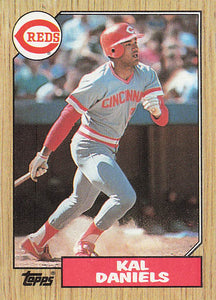 1987 Topps Baseball Kal Daniels #466