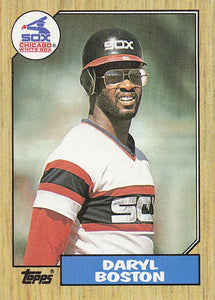 1987 Topps Baseball Daryl Boston #482