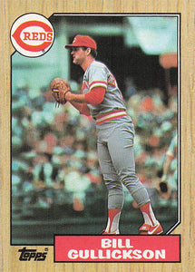 1987 Topps Baseball Bill Gullickson #489