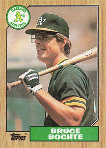 1987 Topps Baseball Bruce Bochte #496