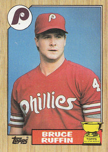 1987 Topps Baseball Bruce Ruffin #499