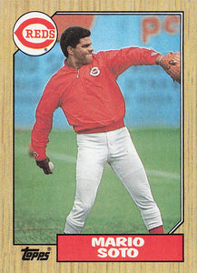 1987 Topps Baseball Mario Soto #517