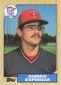 1987 Topps Baseball Alvaro Epsinoza #529