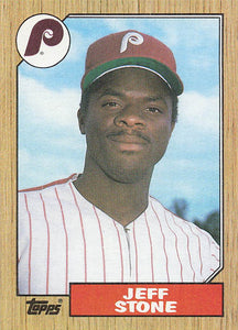 1987 Topps Baseball Jeff Stone #532