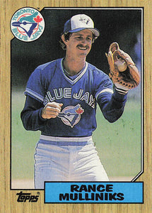 1987 Topps Baseball Rance Mullinks #537