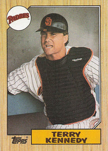 1987 Topps Baseball Terry Kennedy #540