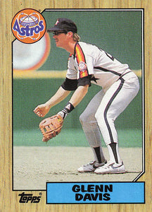 1987 Topps Baseball Glenn Davis #560