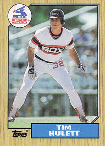 1987 Topps Baseball Tim Hulett #566