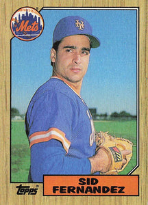 1987 Topps Baseball Sid Fernandez #570