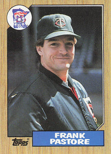 1987 Topps Baseball Frank Pastore #576