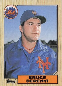 1987 Topps Baseball Bruce Berenyi #582
