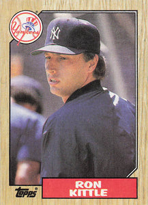 1987 Topps Baseball Ron Kittle #584
