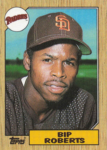 1987 Topps Baseball Bip Roberts #637