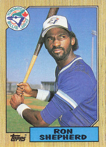 1987 Topps Baseball Ron Shepherd #643