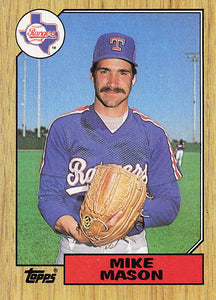 1987 Topps Baseball Mike Mason #646