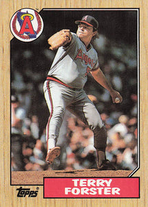 1987 Topps Baseball Terry Forster #652