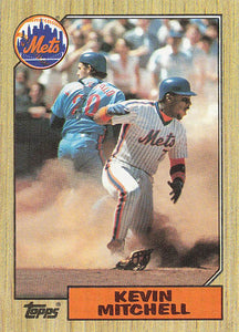 1987 Topps Baseball Kevin Mitchell #653