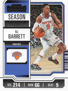 2023-24 Panini Contenders Basketball RJ Barrett #2