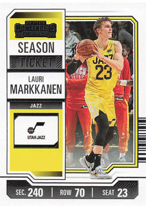 2023-24 Panini Contenders Basketball Lauri Markkanen #3