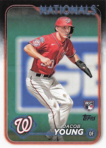 2024 Topps Baseball Series 2 Jacob Young #397 RC