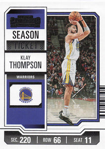 2023-24 Panini Contenders Basketball Klay Thompson #5