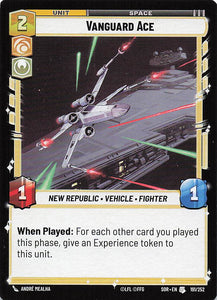 Star Wars Unlimited Spark Of Rebellion #191 Vanguard Ace