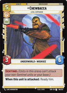 Star Wars Unlimited Spark Of Rebellion #196 Chewbacca